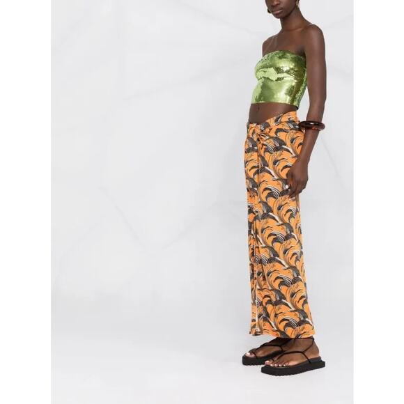 Paco Rabanne Jupe Wrap Skirt Size 38 or US Size 4 - Picture 9 of 16